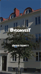 Mobile Screenshot of bygginvest.eu